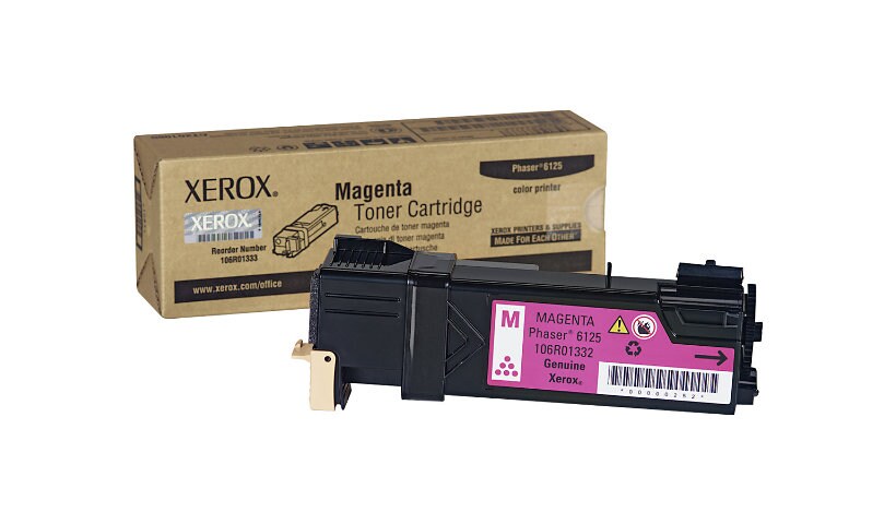 Xerox Phaser 6125 Magenta Toner Cartridge