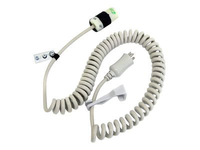 Ergotron Coiled Extension Cord Accessory Kit - power extension cable - NEMA 5-15 to NEMA 5-15 - 8 ft