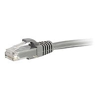 C2G 25ft Cat5e Snagless Unshielded (UTP) Network Patch Ethernet Cable-Gray - patch cable - 7.5 m - gray