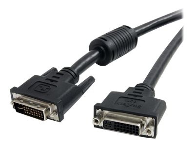 Startech Com Dvi I Dual Link Digital Analog Monitor Extension Cable M F Dviidmf10 Audio Video Cables Cdw Com