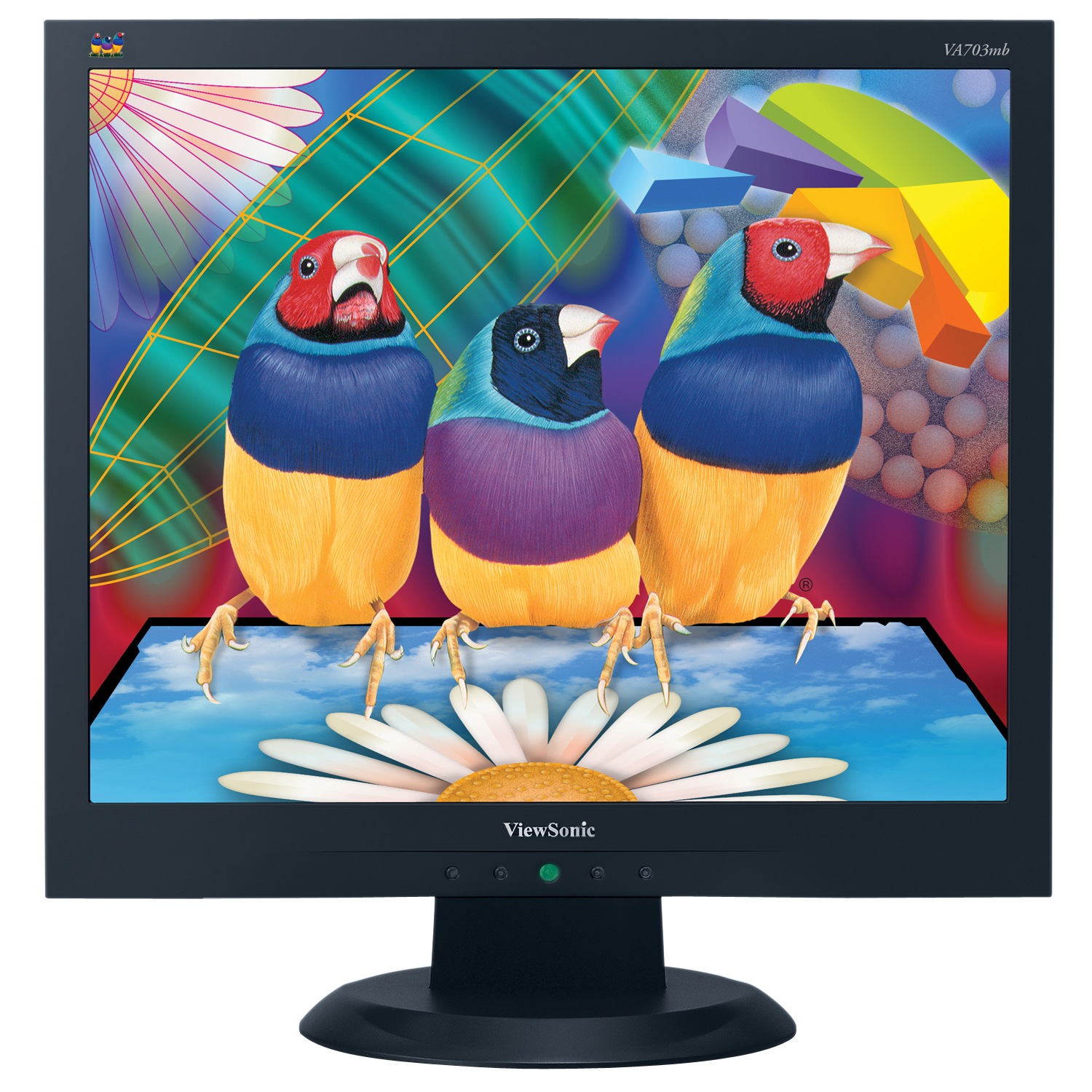 VIEWSONIC VA703MB 17" SPK (BSTK)