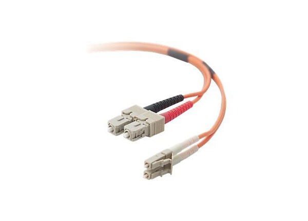CDW 10m Multimode Duplex Fiber Cable, LC/SC MMF 62.5/125