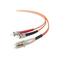 Belkin 5m LC/ST OM1 62.5/125 Micron Multimode Duplex Fiber Optic Cable