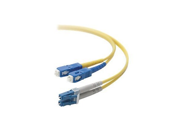 CDW 10m Singlemode Duplex Fiber Cable, LC/SC SMF 8.3/125