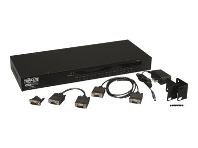 Thumbnail 4 of 4 for Eaton Tripp Lite series 16-Port Rackmount USB / PS2 KVM Switch w/ On-Screen Display 1U - KVM switch - 16 ports -