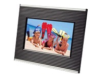 ViewSonic DPX702BSL-BW - digital photo frame with interchangeable frame.