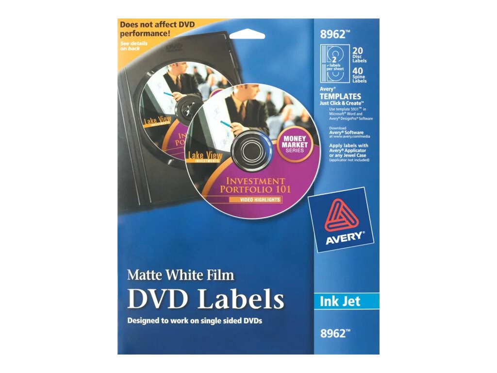 Avery InkJet DVD Labels