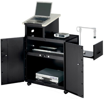 Bretford Multimedia Lectern Grey Mist