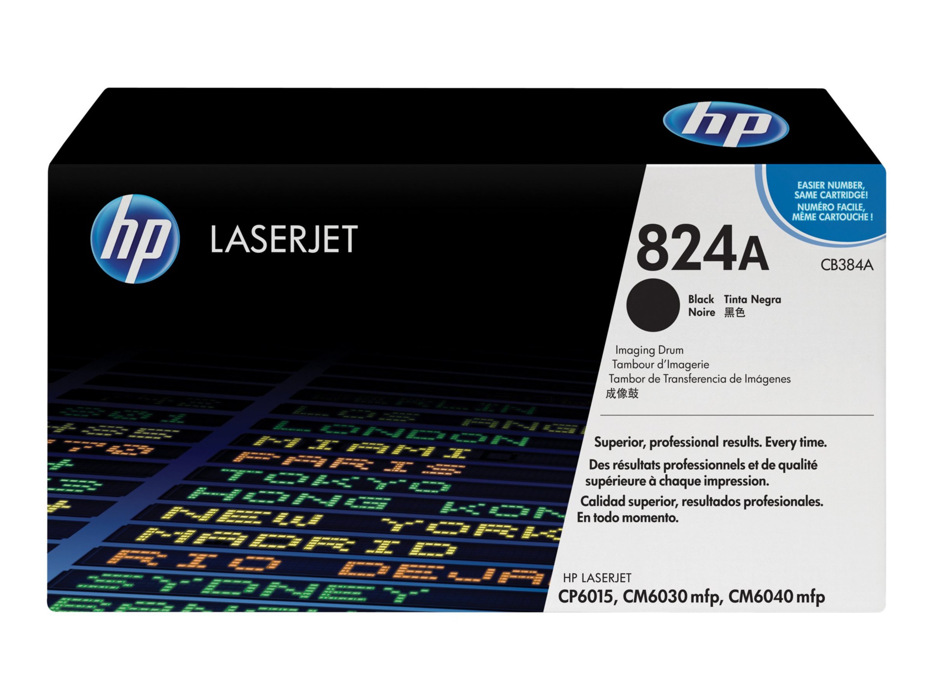 HP 824A (CB384A) Black Original LaserJet Image Drum - Single Pack
