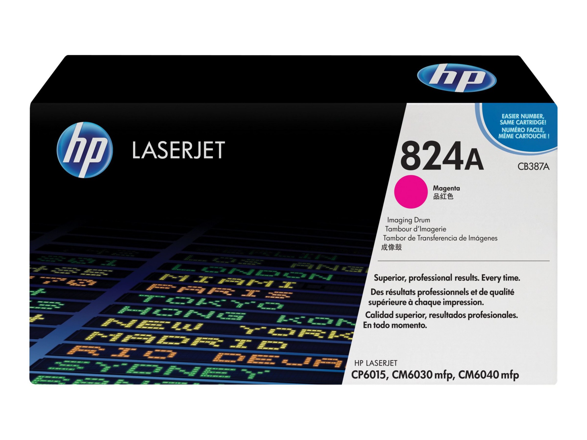 HP 824A (CB387A) Magenta Original LaserJet Image Drum - Single Pack