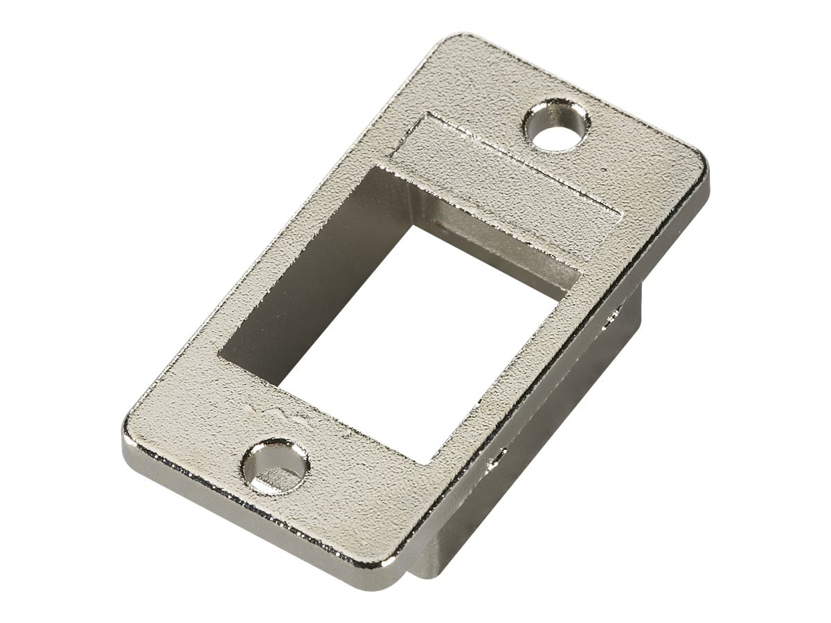 Panel Mount Bezel - Keystone Opening Silver