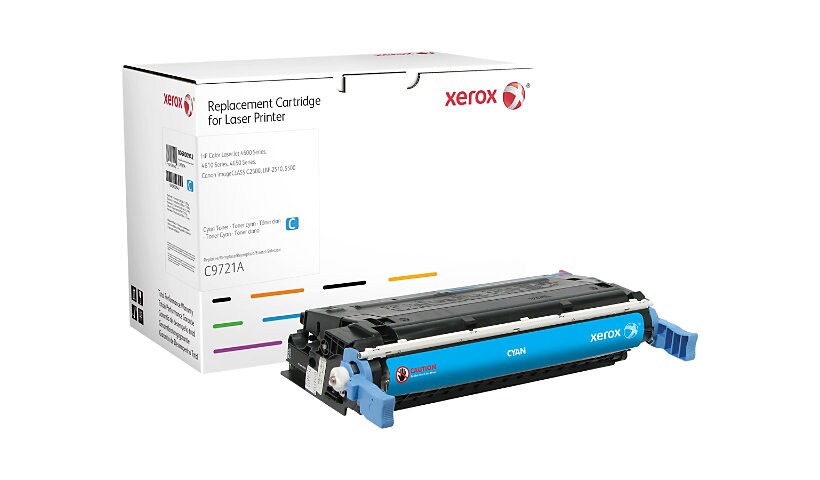 Xerox - cyan - toner cartridge (alternative for: HP Q7581A)