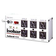 Tripp Lite Isobar Surge Protector Strip Metal 6 Outlet 6' Cord 3330 Joules - surge protector
