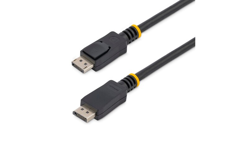 StarTech.com 6ft DisplayPort Cable VESA Certified 4K DisplayPort 1.2 Cable  w/Latches - DisplayPort to DisplayPort Cable - DISPLPORT6L - Monitor Cables  & Adapters 