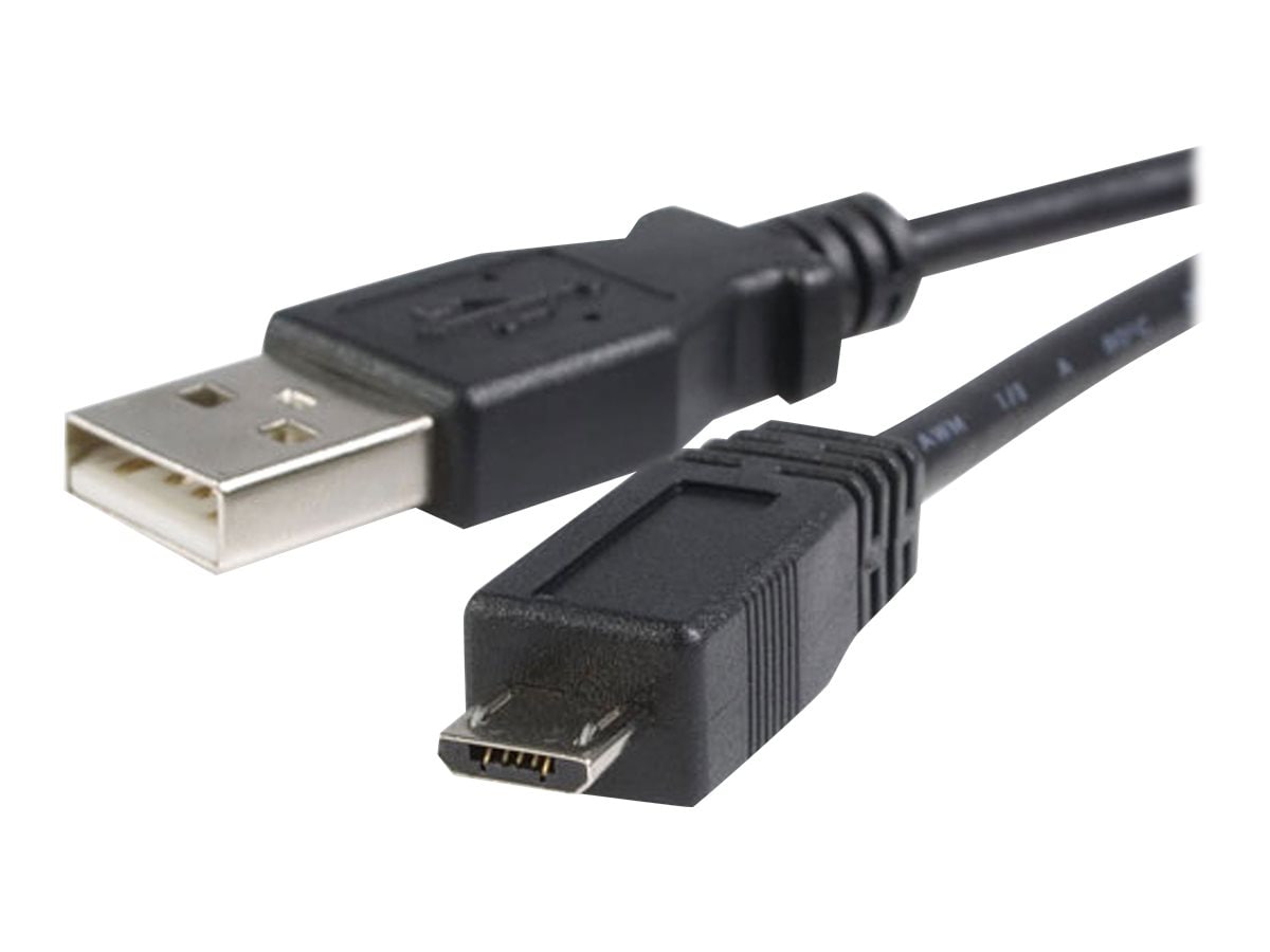 StarTech.com 6 ft USB Cable - A to Micro B - USB to Micro b - UUSBHAUB6 - USB Cables - CDW.com