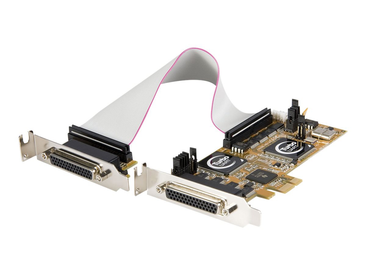 StarTech.com Replaced by PEX8S1050LP - 8 Port PCI Express Low Profile RS-232 Serial Adapter Card (PEX8S950LP) - serial