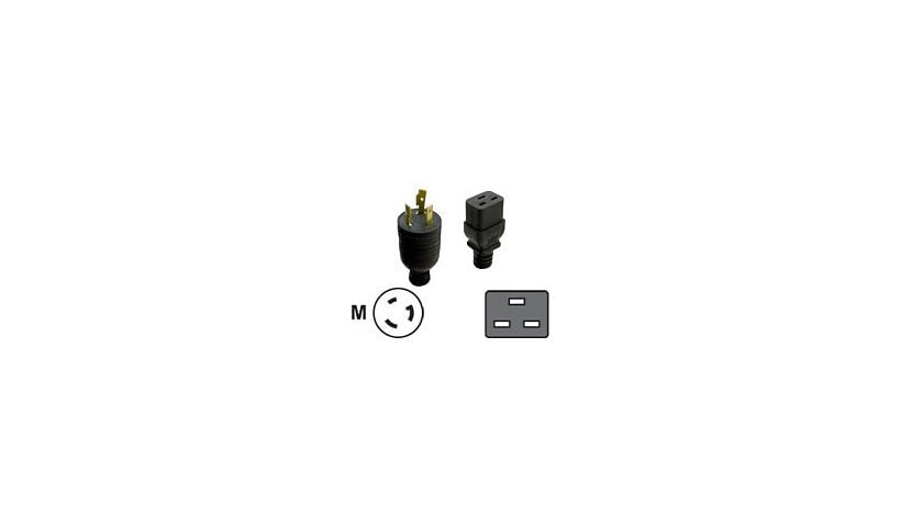 Cyclades - power cable - NEMA L5-20 to IEC 60320 C19 - 8 ft