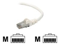 Belkin Cat6 75ft White Ethernet Patch Cable, UTP, 24 AWG, Snagless, Molded, RJ45, M/M, 75'