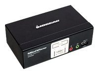 IOGEAR 2PT USB KVMP W/AUDIO& DISPLAY