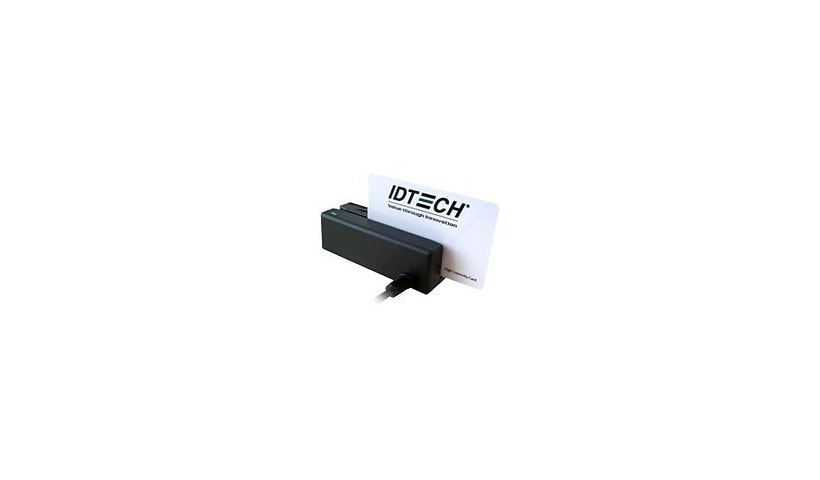 ID TECH MiniMag Intelligent Swipe Reader IDMB-3351 - magnetic card reader - USB