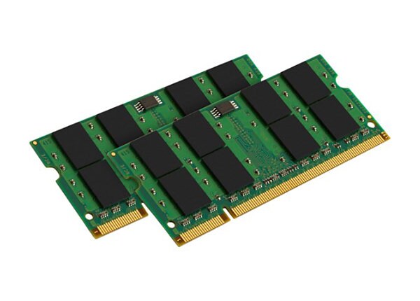 Kingston - DDR2 - 4 GB: 2 x 2 GB - SO-DIMM 200-pin