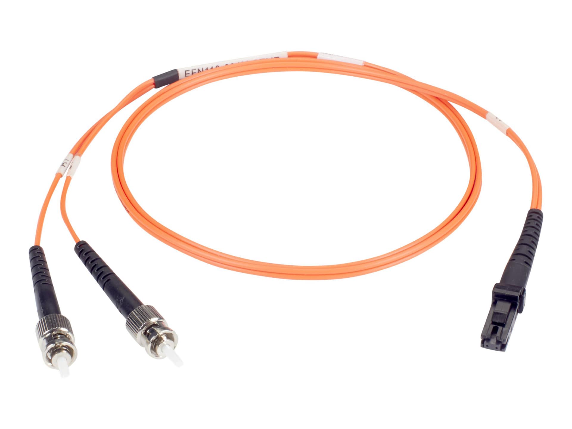 OM1 62.5/125 Multimode Fiber Patch Cable OFNR PVC ST-LC OR 20M
