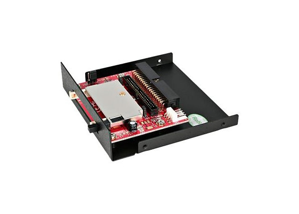 StarTech.com 3.5in Drive Bay IDE to Single CF SSD Adapter Card Reader -  35BAYCF2IDE - Proximity Cards & Readers 