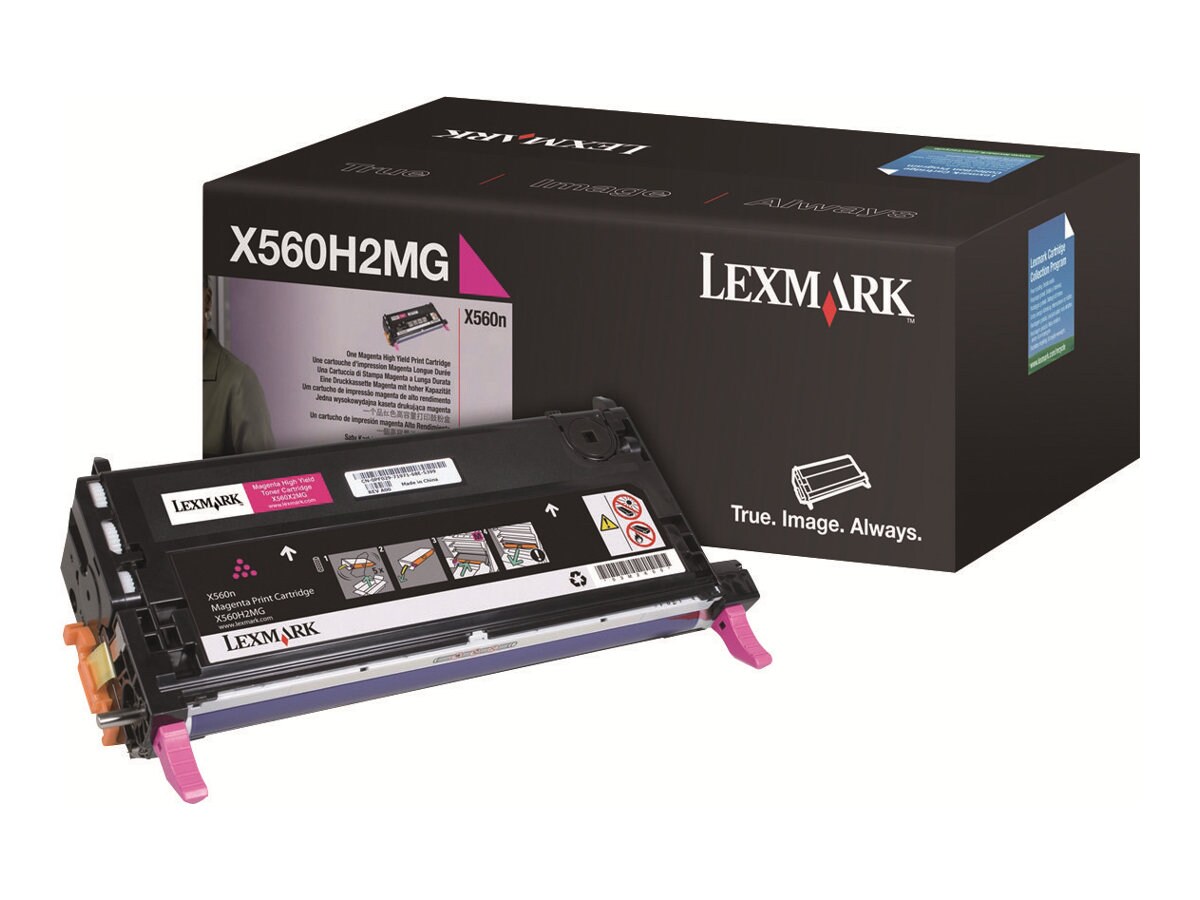 Lexmark X560H2MG Hi Yield Magenta Toner Cartridge