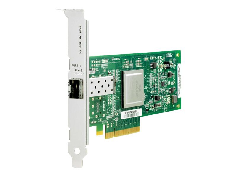 HPE StorageWorks 81Q - host bus adapter - PCIe 2,0 x4 / PCIe x8 - 8Gb Fibre