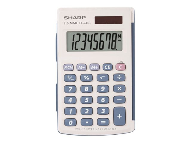 Sharp EL243SB Handheld Calculator