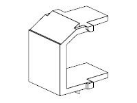 Panduit NKBMEI-X Blank Keystone Module