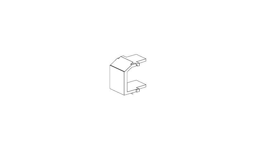 Panduit NetKey modular insert (blank)