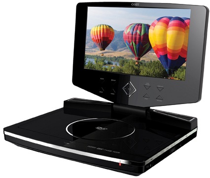 Coby TFDVD8503 8.5” Widescreen Portable DVD/CD/MP3 Player