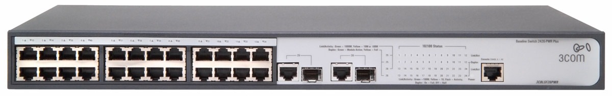 3Com Baseline Switch 2426-PWR Plus