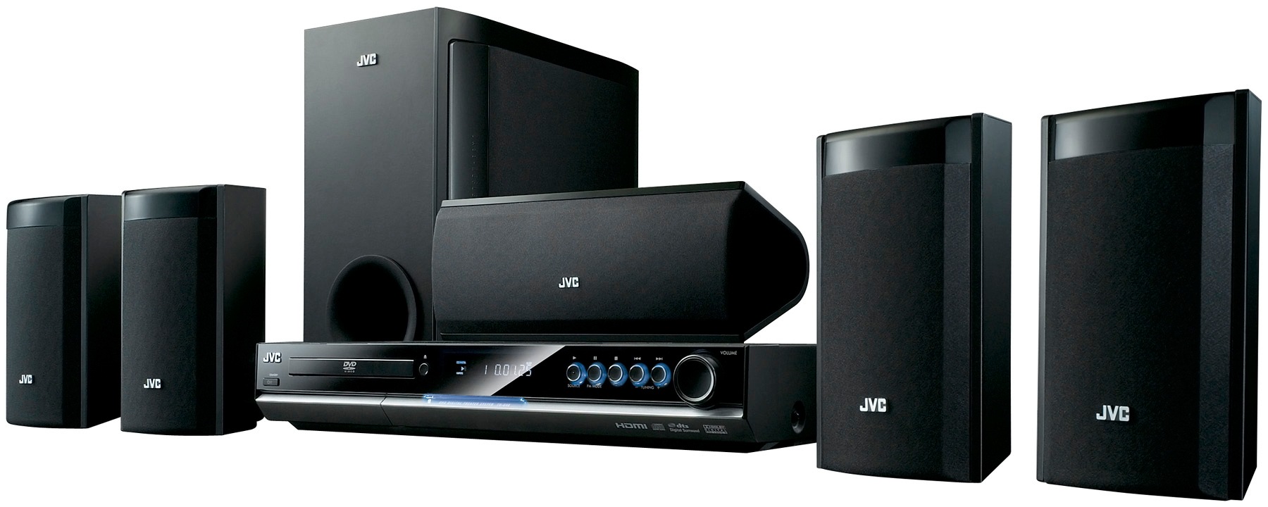 JVC TH G40 - home theater system - 5.1 channel