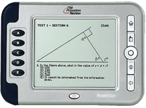 FRANKLIN PREP HANDHELD FOR SAT/ACT