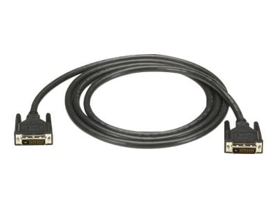 Black Box 25ft DVI Dual Link Monitor Cable, DVI-D M/M, 2560x1600, 25'