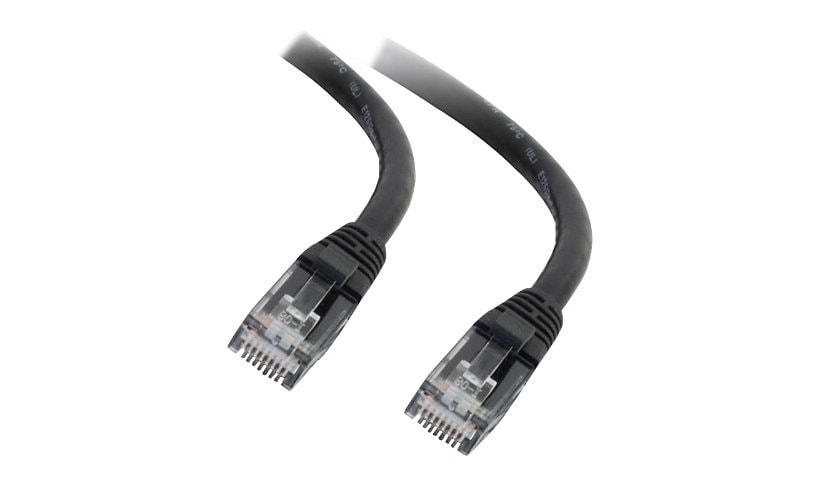 C2G 7ft Cat6 Snagless Unshielded (UTP) Ethernet Network Patch Cable - Black - cordon de raccordement - 2.1 m - noir