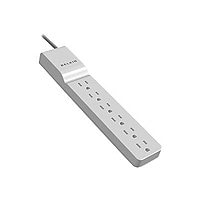 Belkin 6-Outlet Home/Office Surge Protector - 2.5ft Cord