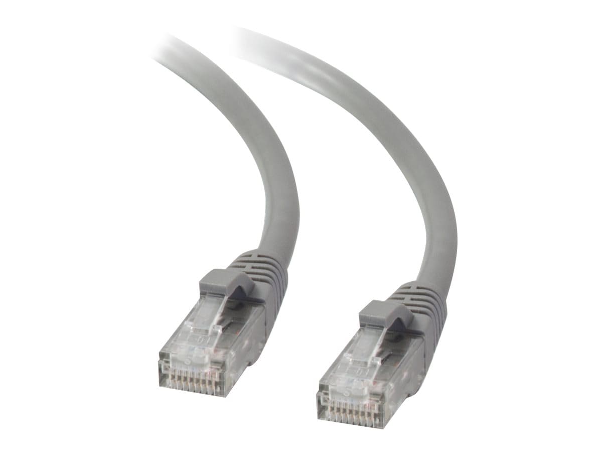 C2G 7ft Cat5e Ethernet Cable - Snagless Unshielded (UTP) - Gray - patch cab