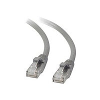 C2G 7ft Cat5e Ethernet Cable - Snagless Unshielded (UTP) - Gray - patch cable - 2.1 m - gray