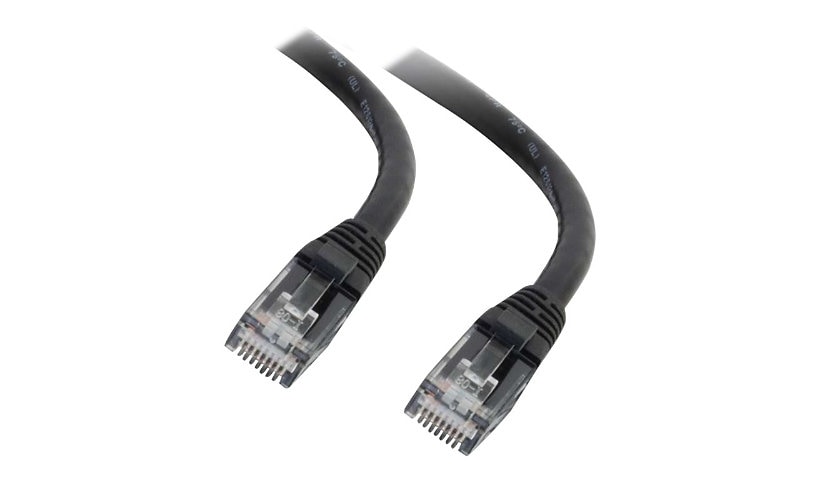 C2G Câble de raccordement réseau Ethernet non blindé (UTP) Cat6 sans accroc de 10 pieds - noir - cordon de raccordement - 3.05 m - noir
