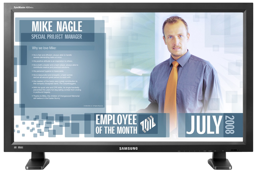 Samsung 400MXn 40" LCD Display Digital Signage