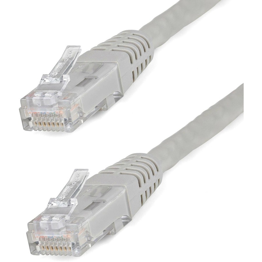 StarTech 5ft CAT6 Ethernet Cable - Gray Molded Gigabit - 100W PoE UTP 250Mhz - Category 6 Patch Cord UL Certified