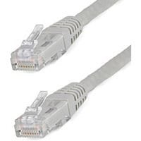 StarTech.com Cat6 Ethernet Cable 5 ft Gray - Cat 6 Molded Patch Cable