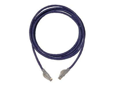 Ortronics Clarity patch cable - 15 ft - purple