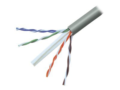 Belkin bulk cable - TAA Compliant - 1000 ft - gray