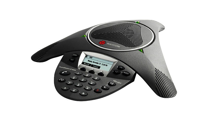 Poly SoundStation IP 6000 - téléphone VoIP de conférence - (conférence) à trois capacité d'appel