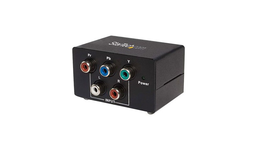 StarTech.com Component to VGA Video Converter with Audio - video converter