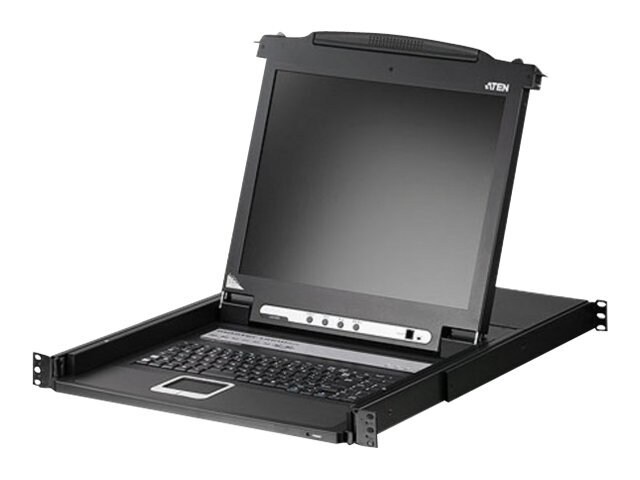 ATEN 17" LCD 8 PORT KVM CONSOLE